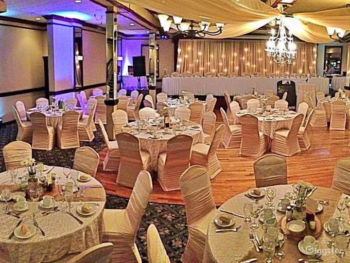 Expansive Event Venue with Large Dance Floor Rent this location on