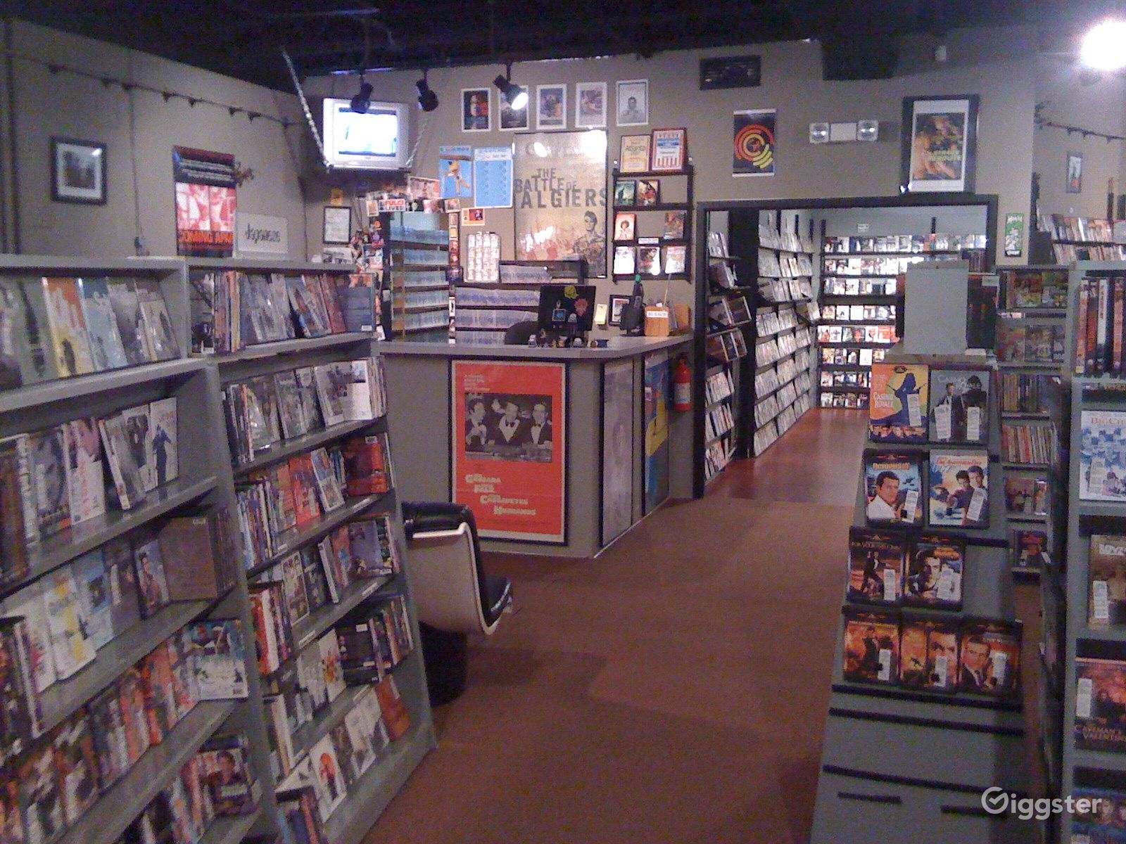 Atlanta Video Store with Huge VHS Collection Rent this location on