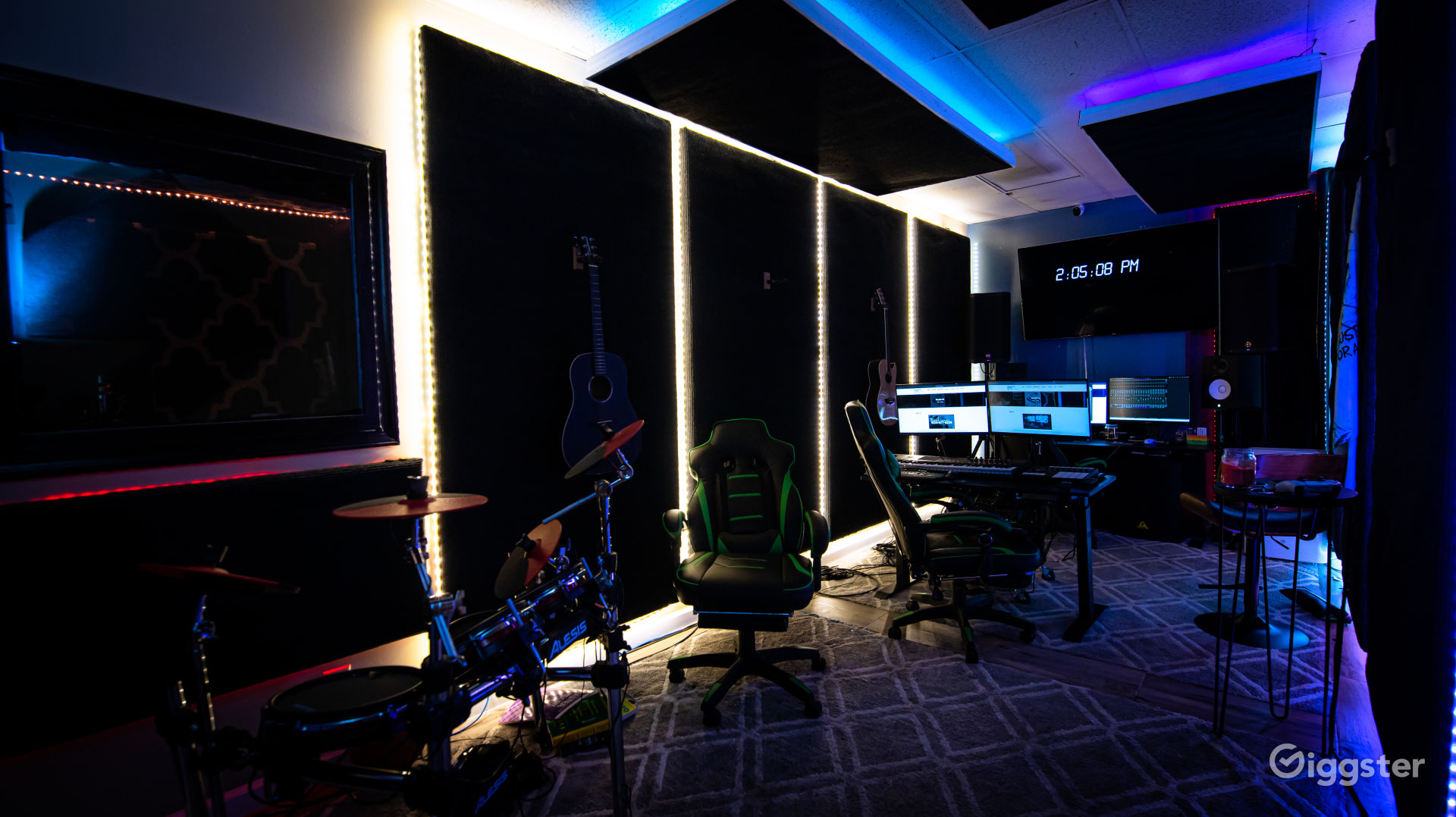 Professional Recording Studio Rent this location on Giggster