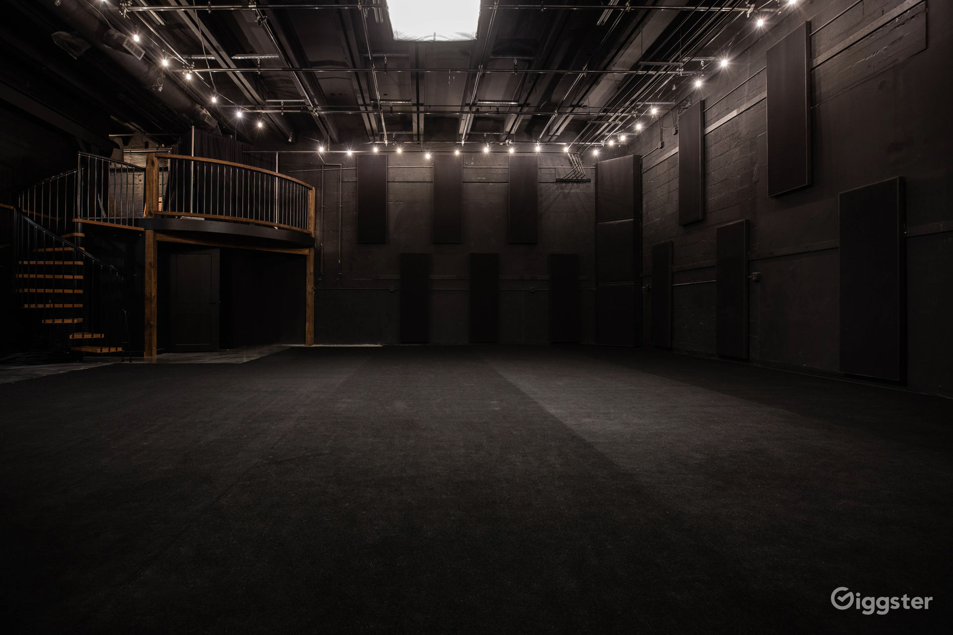 Modern Black Box Studio Rent this location on Giggster