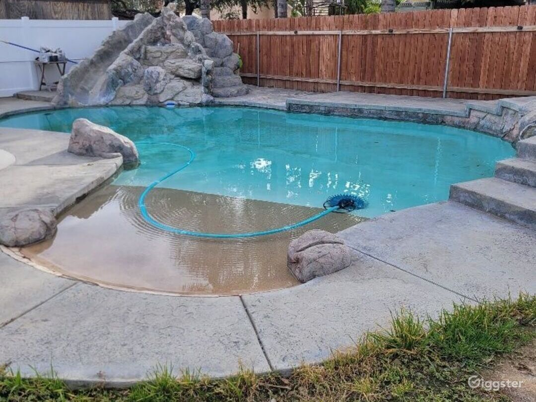 Outdoor Pool Heater with Grilling Station  Photo 2