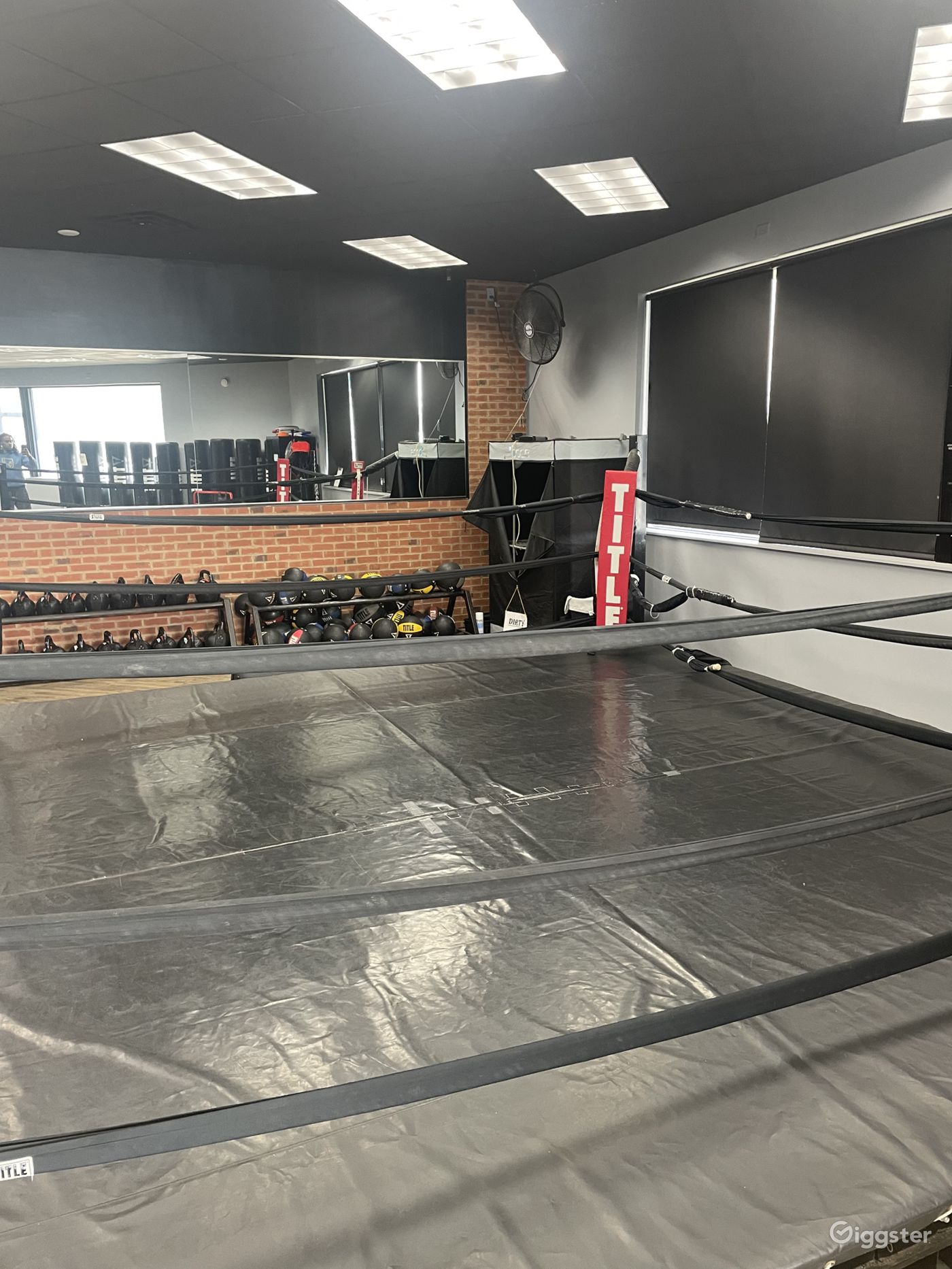 Spacious Boxing Gym w Studio Rent this location on Giggster