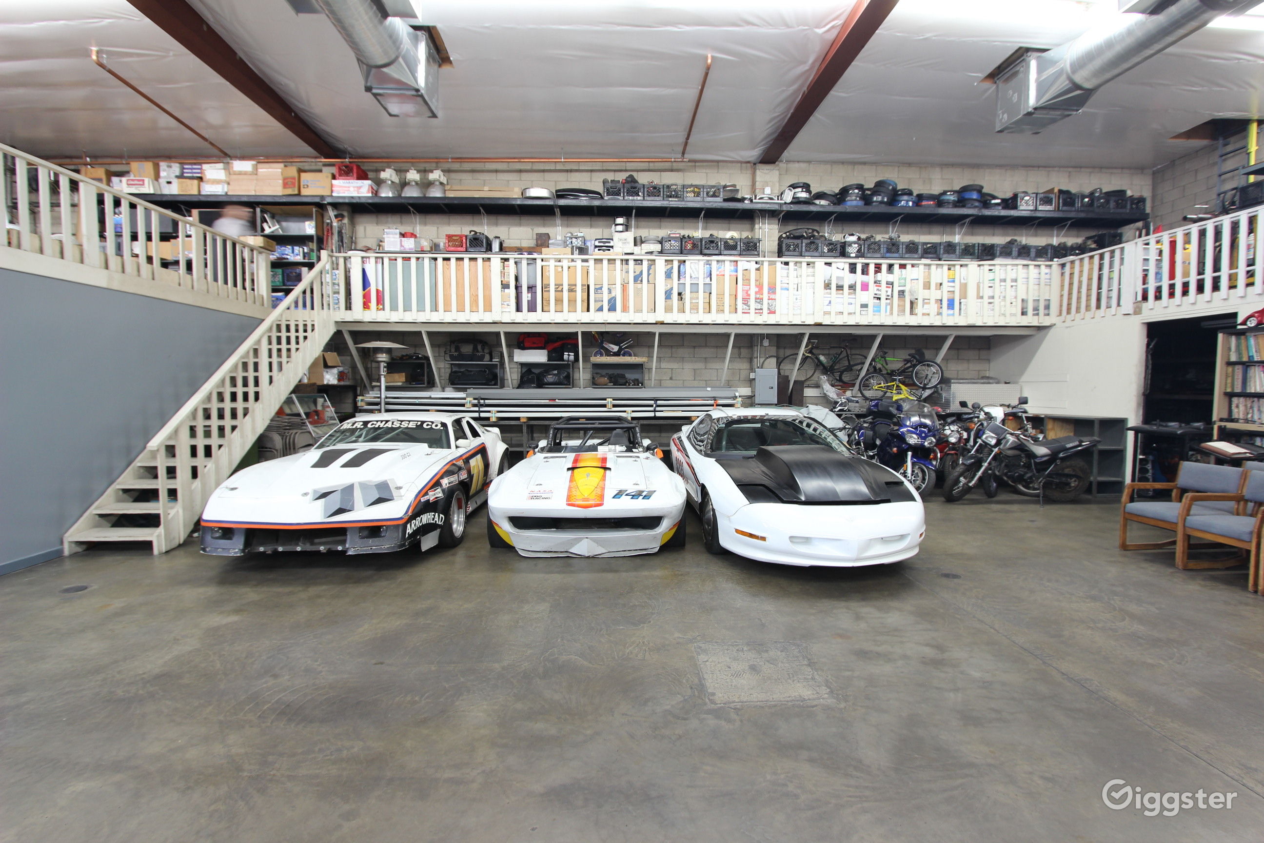 Muscle Car Garage Rent this location on Giggster