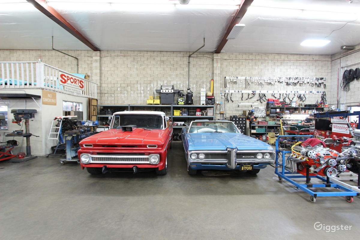 Muscle Car Garage Rent this location on Giggster