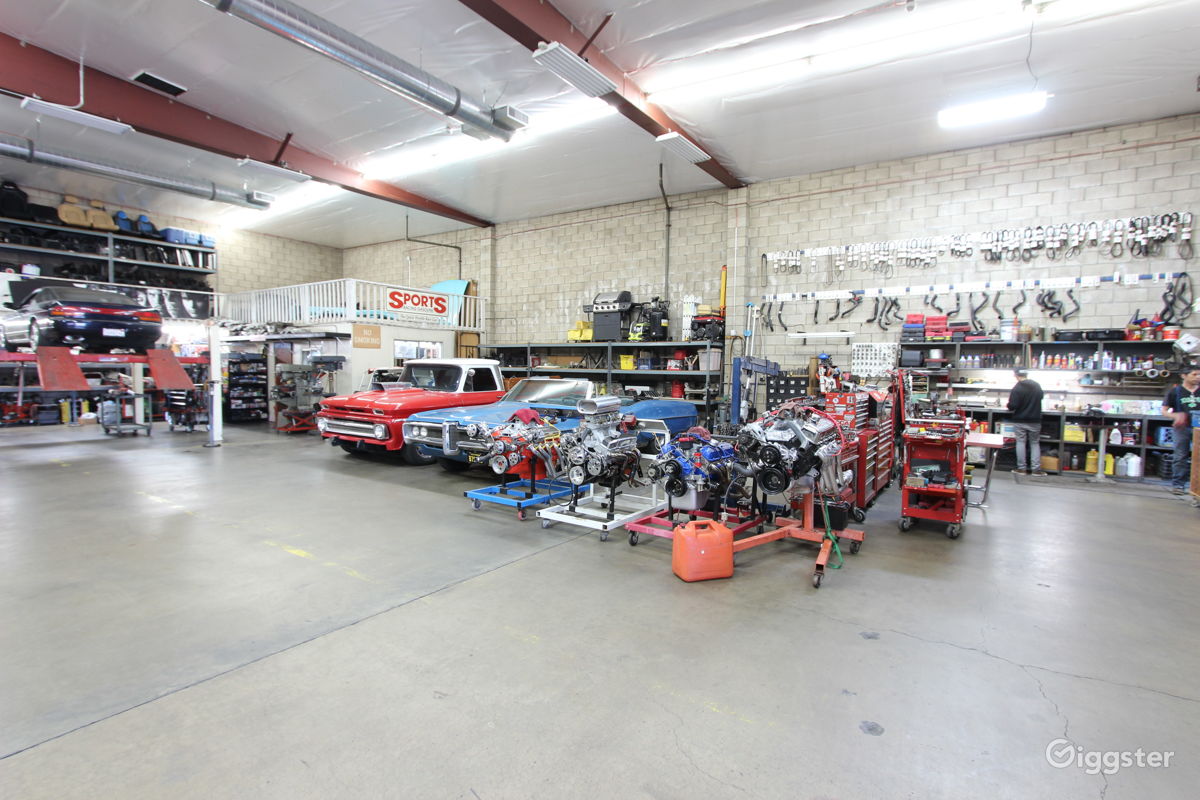 Muscle Car Garage Rent this location on Giggster