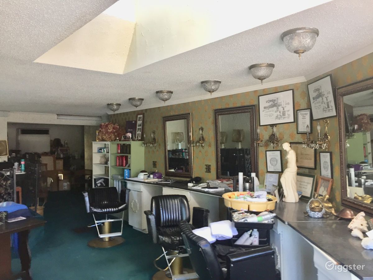 Unique hair salon on Main St. Bolton Landing Rent this location on