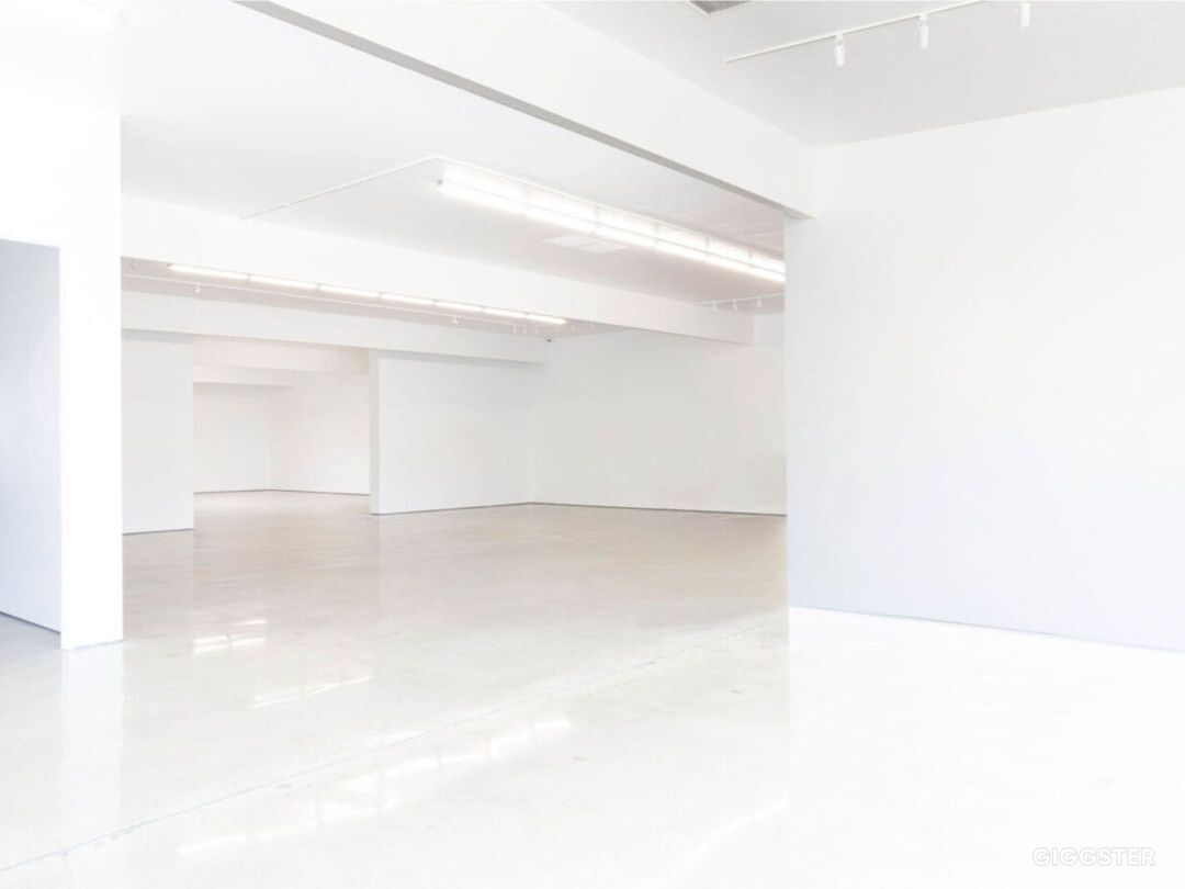 Gigantic + gorgeous white box art gallery in LA Photo 2