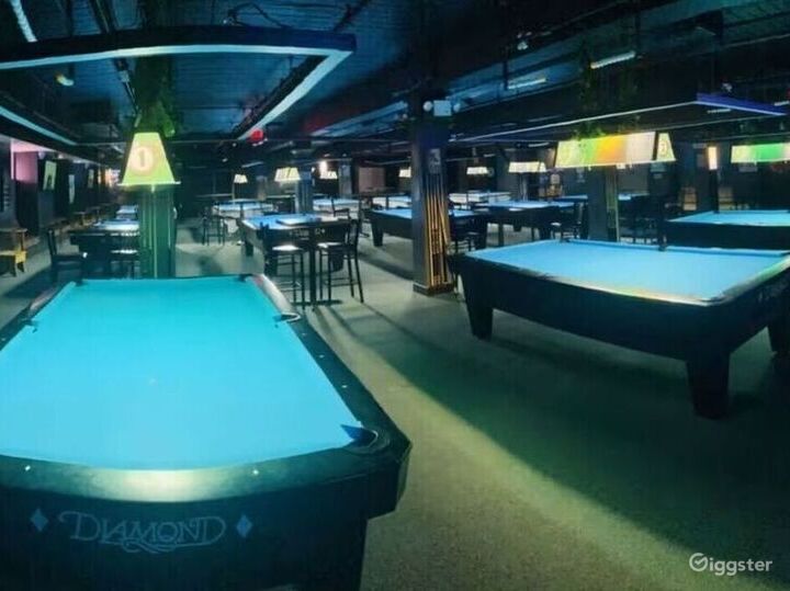 Spacious Pool Hall in Brooklyn Rent this location on Giggster