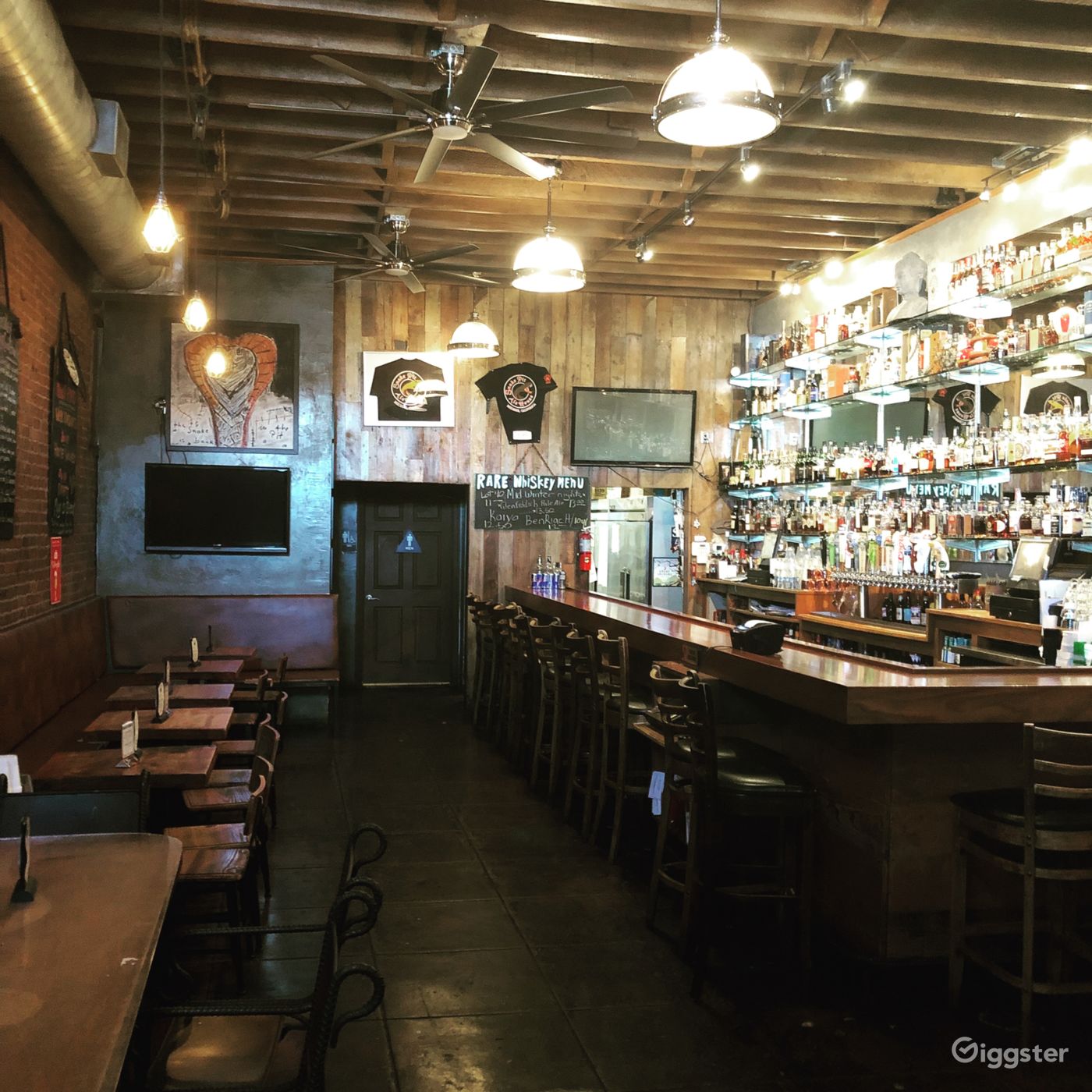 Whiskey Bar & Kitchen Rent this location on Giggster