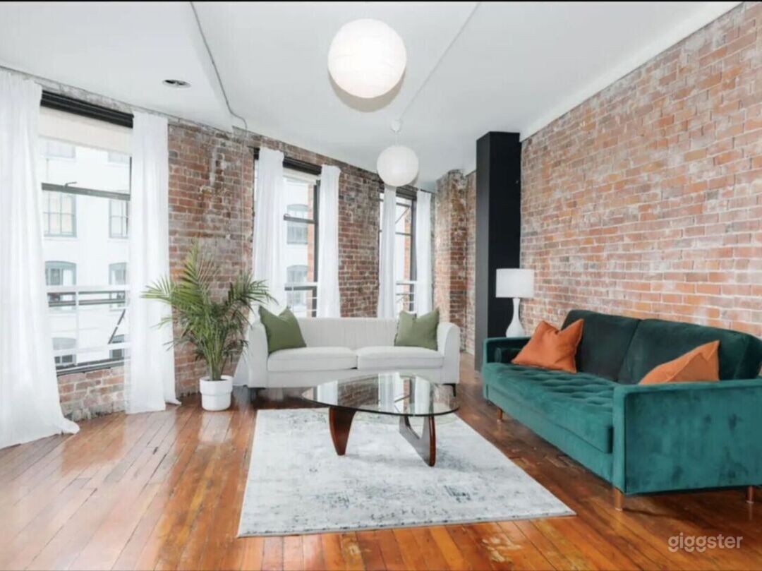 Beautiful view of Open Concept Loft Spaces