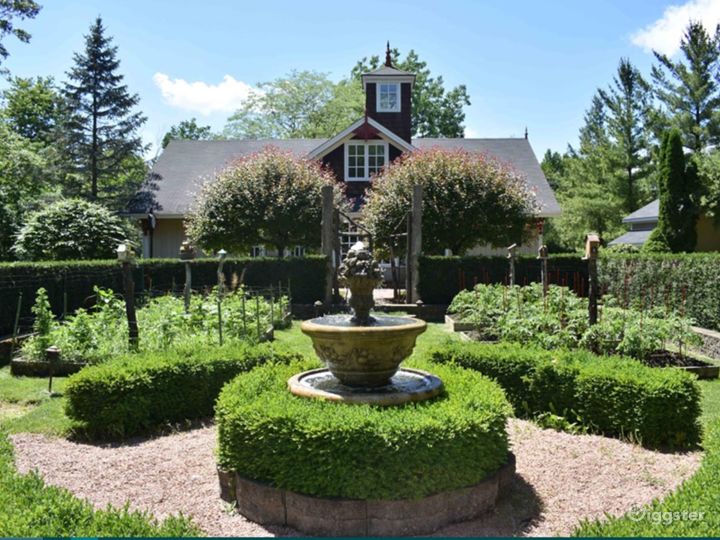 Sunken Vegetable Potager Garden Rent this location on Giggster