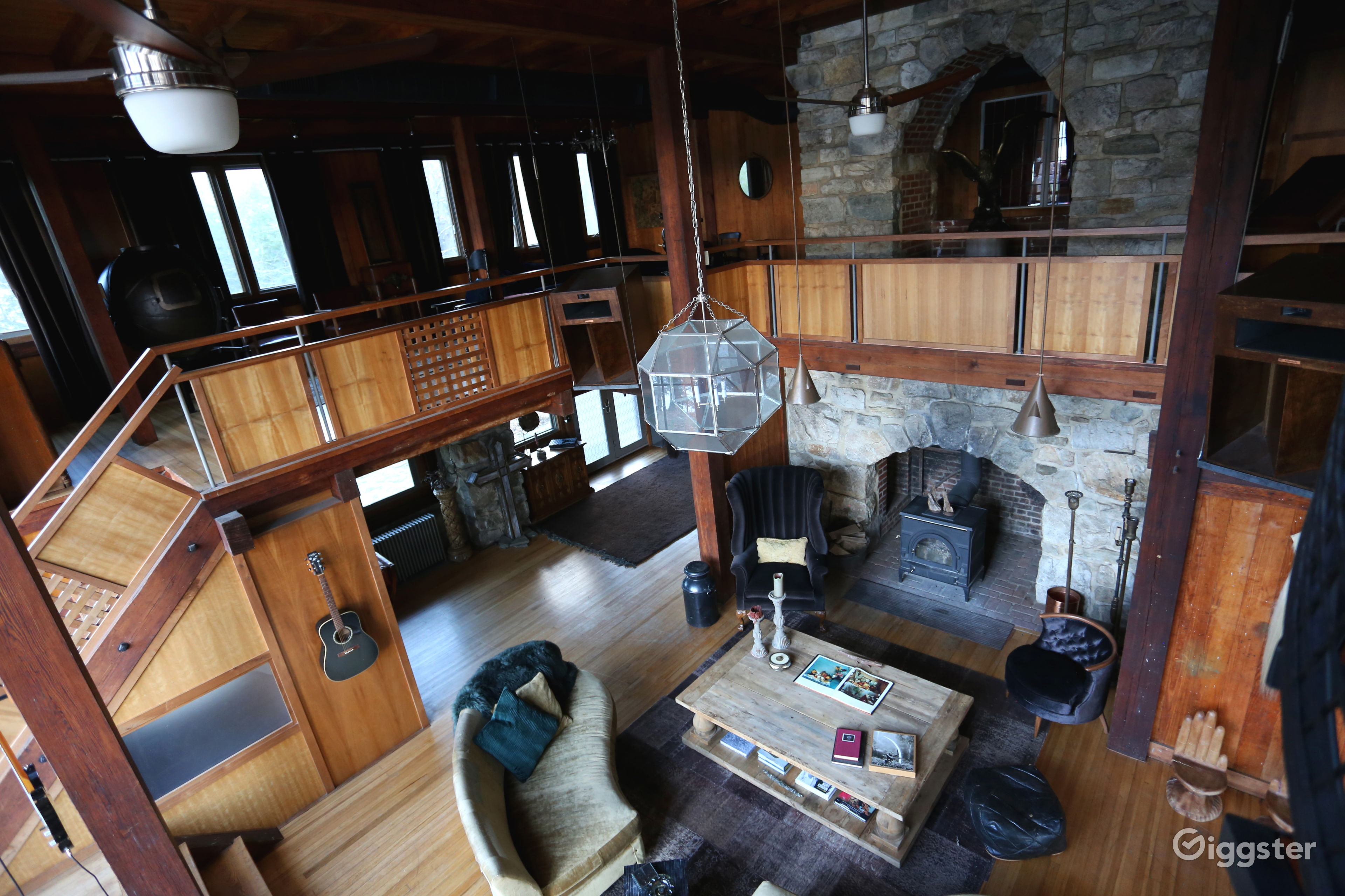 The Chaplin Mansion in the Woods Rent this location on Giggster