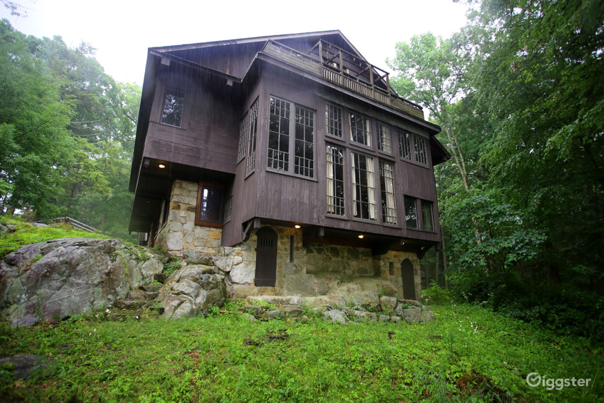 The Chaplin Mansion in the Woods Rent this location on Giggster