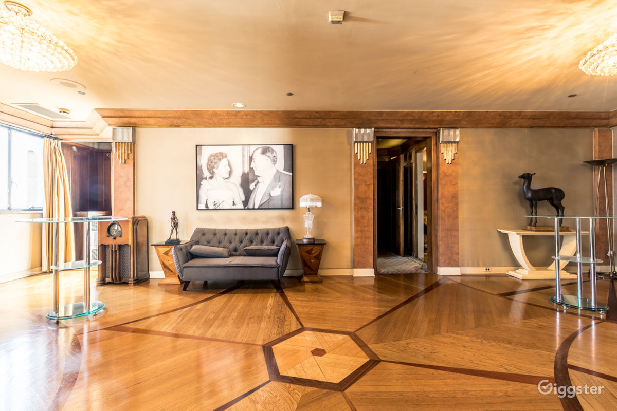 Image showcasing Art Deco Penthouse | Rent this location on Giggster