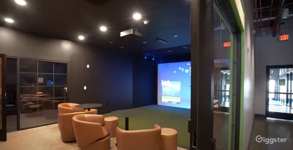 Sports Simulation Room in Cincinnati | Rent this location on Giggster