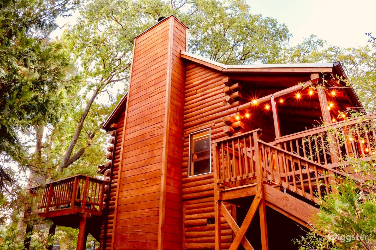 Authentic Log Cabin with WiFi in Idyllwild Rent this location on