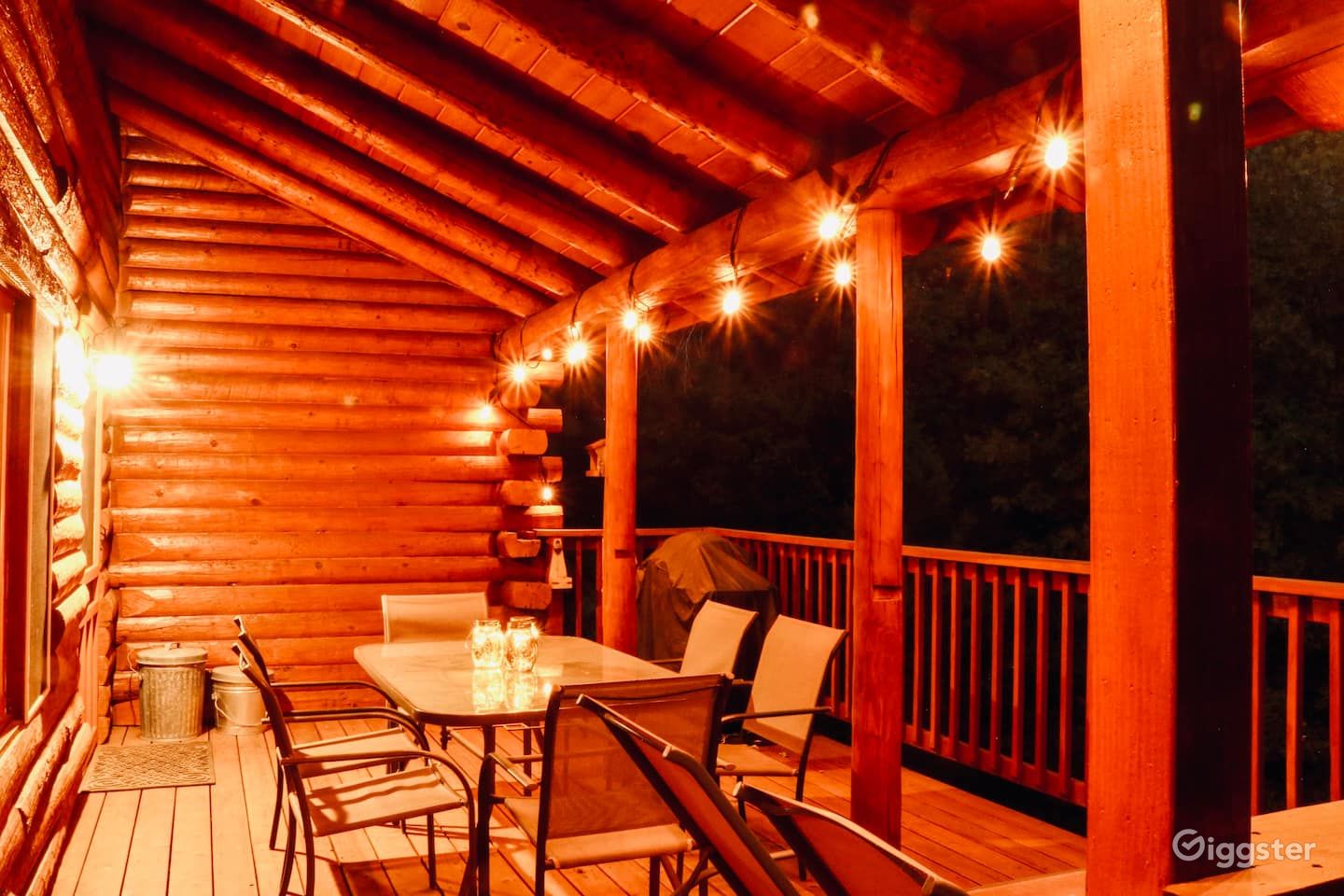 Authentic Log Cabin with WiFi in Idyllwild Rent this location on