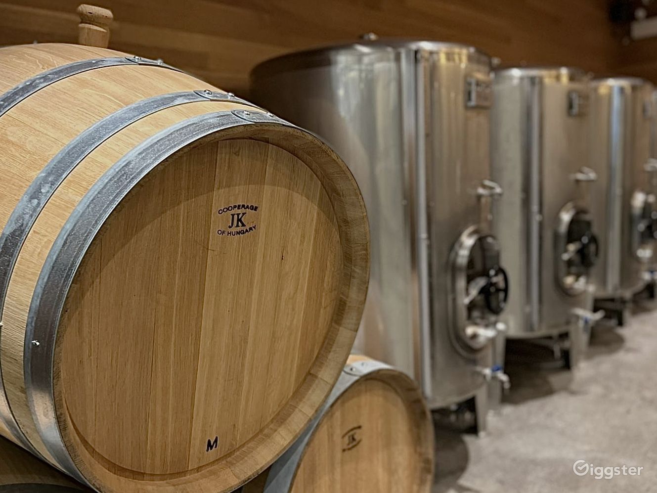 View of Private Tasting Room and Wine Cellar | Rent this location on Giggster