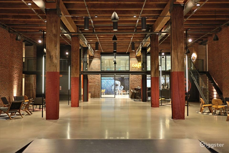 Industrial Atrium & Lobby Event Space & Filming | Rent this location on ...