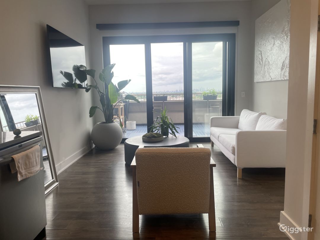 View of Monochrome Penthouse Apartment In Sentosa Cove, A Minimalist's Dream ...