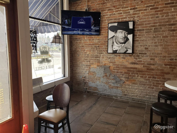 BAR W/ BULL, AXE, ICE CREAM PARLOR, SPEAKEASY Rent this location on