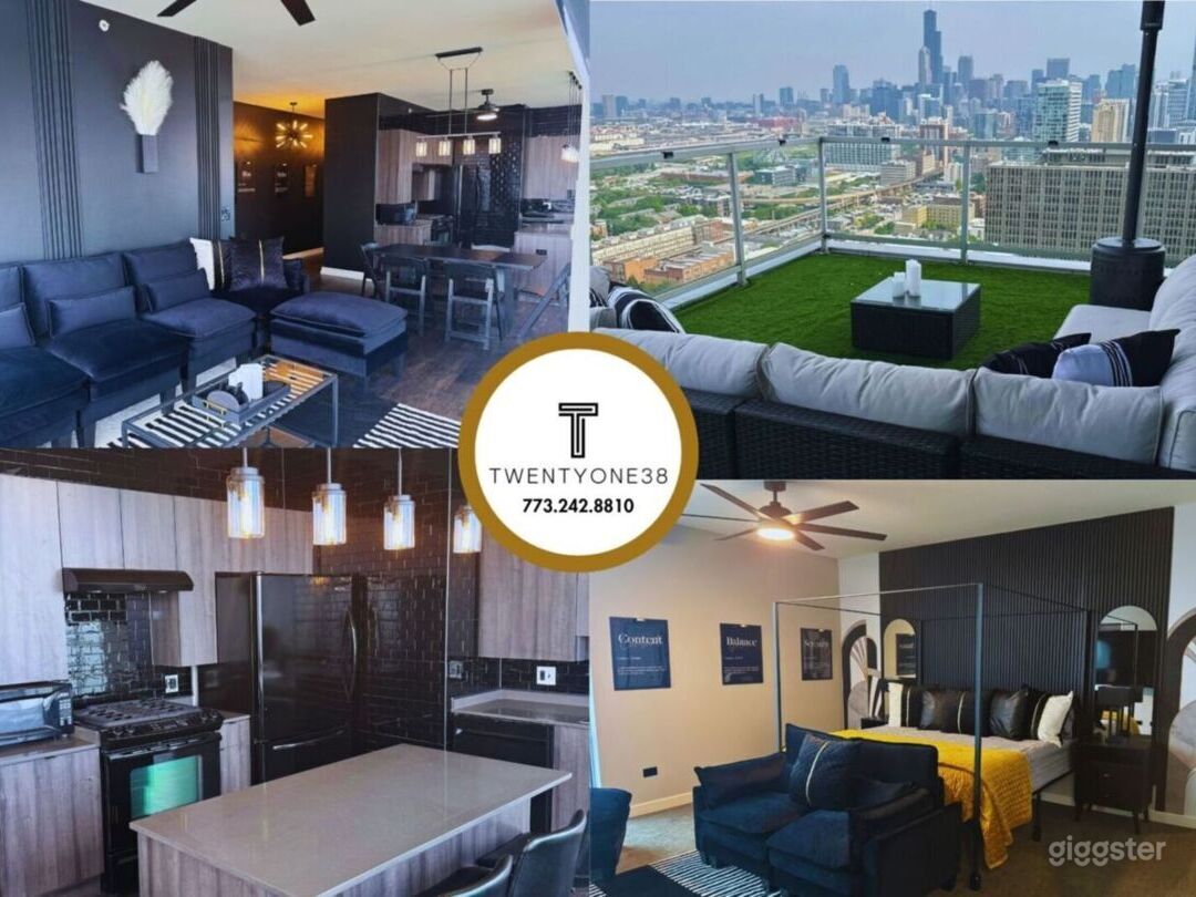 A closer look at Penthouse Apartments With Wrap-Around Balcony