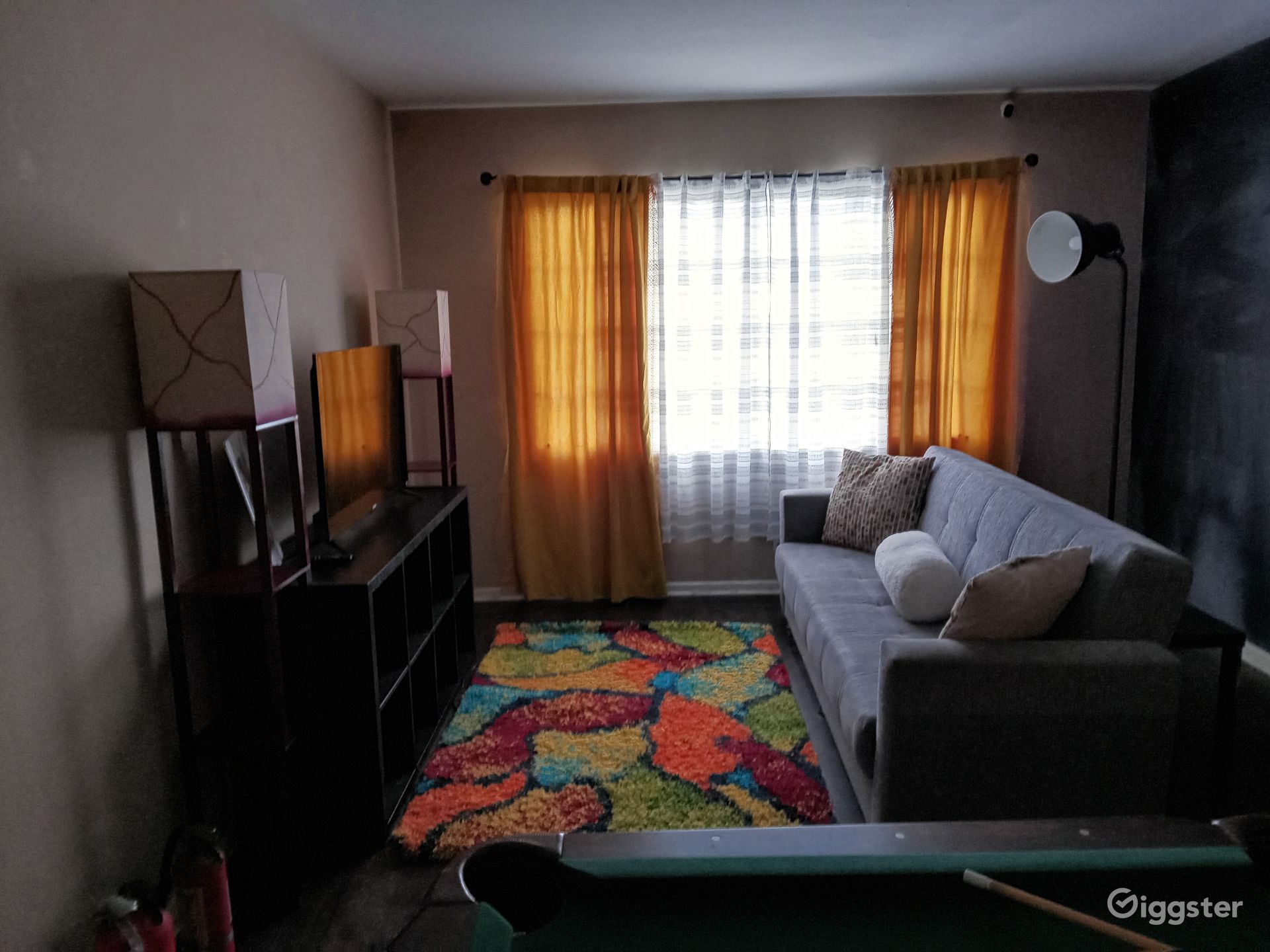 Colorful modest one bedroom apartment Rent this location on Giggster