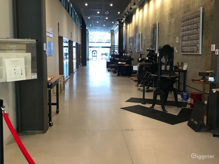 Historical Bookbinding Museum in San Francisco Rent this location on