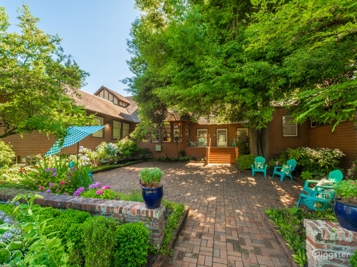 Brick Courtyard, a perfect setting for a nice afternoon in the sun.