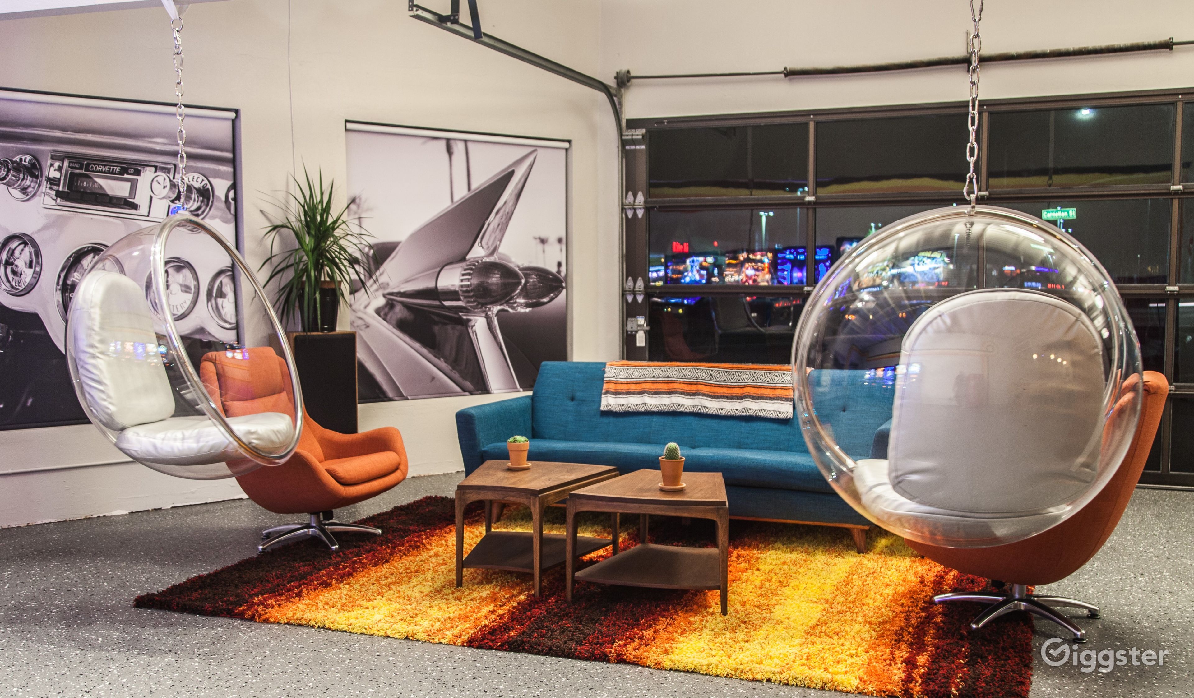 70s Themed Man Cave & Classic Cars Rent this location on Giggster