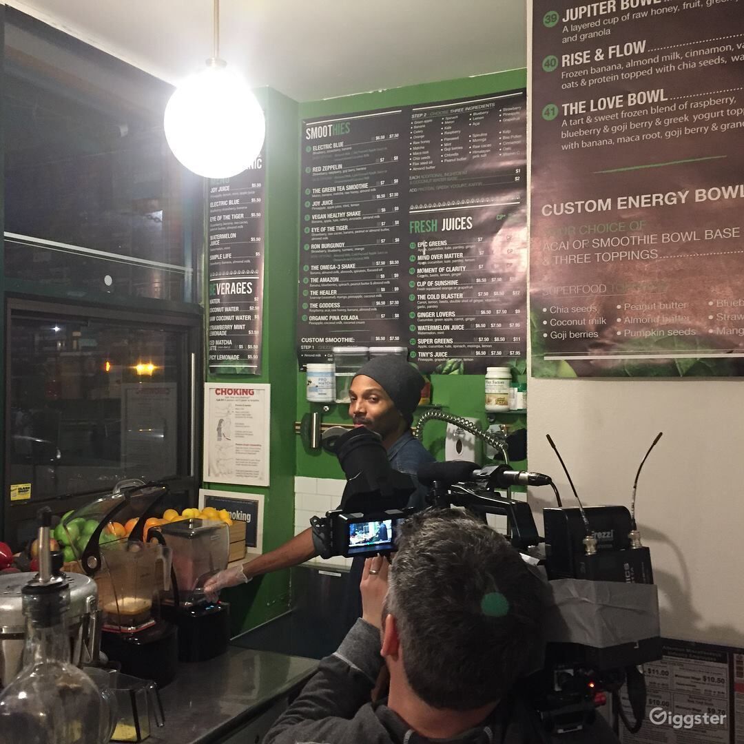 Organic Juice Bar in Brooklyn Rent this location on Giggster