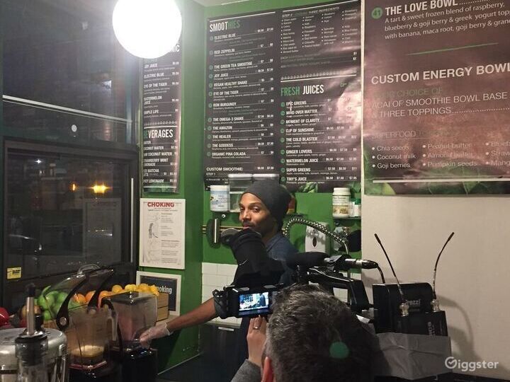 Organic Juice Bar in Brooklyn Rent this location on Giggster