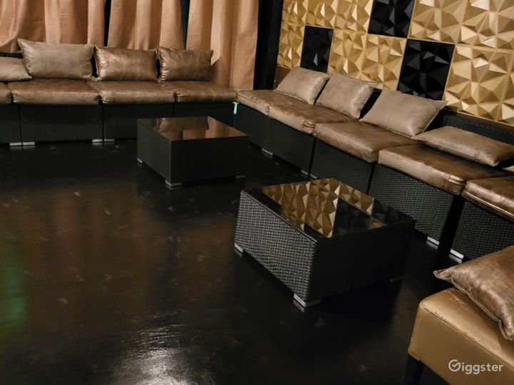 Classy Lounge For Your Next Event/Party/Movie Buyout Rent this