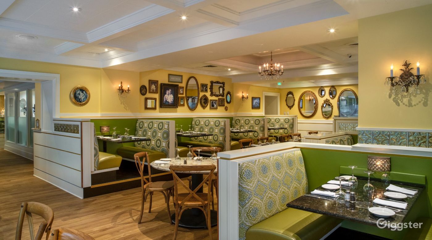 Hip French Style Bistro in Urban Setting (Whole Restaurant Rental