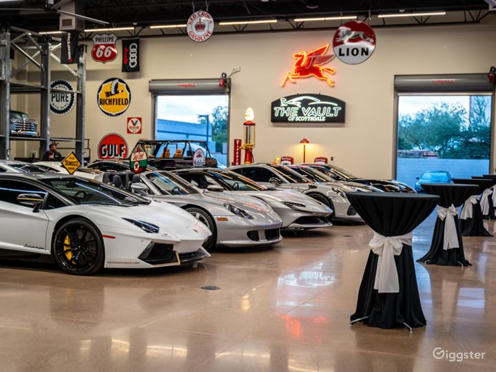 Unique Automotive Venue Rent this location on Giggster