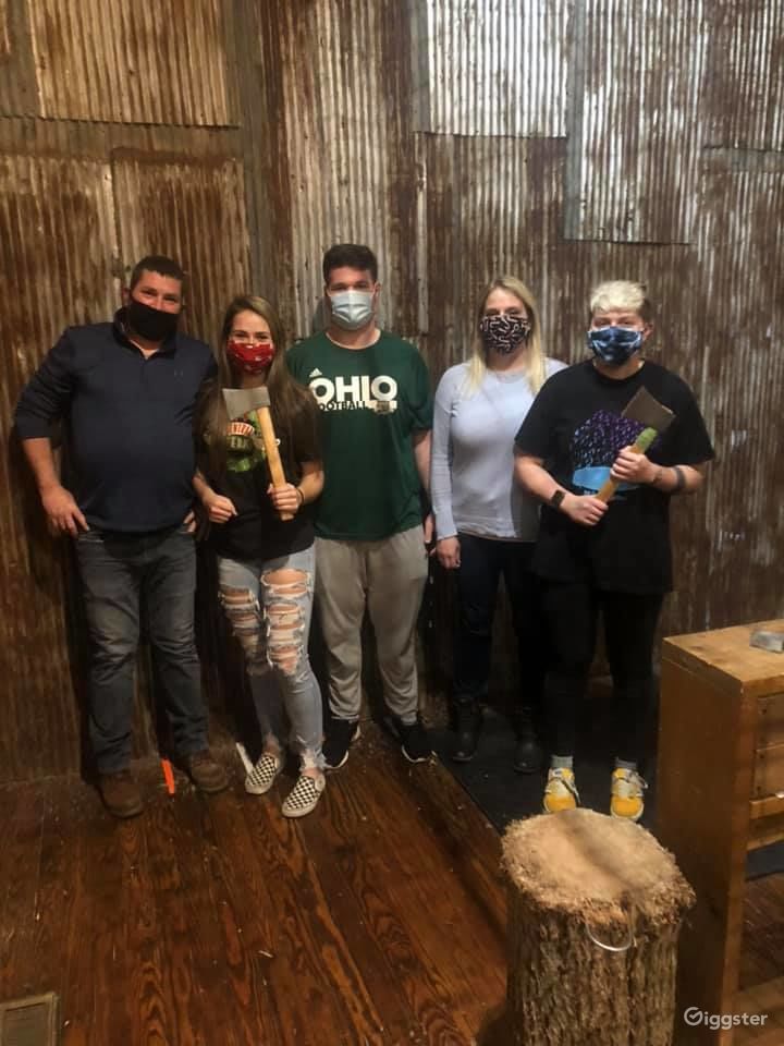 The Ultimate Axe Throwing Bar in Columbus Rent this location on Giggster