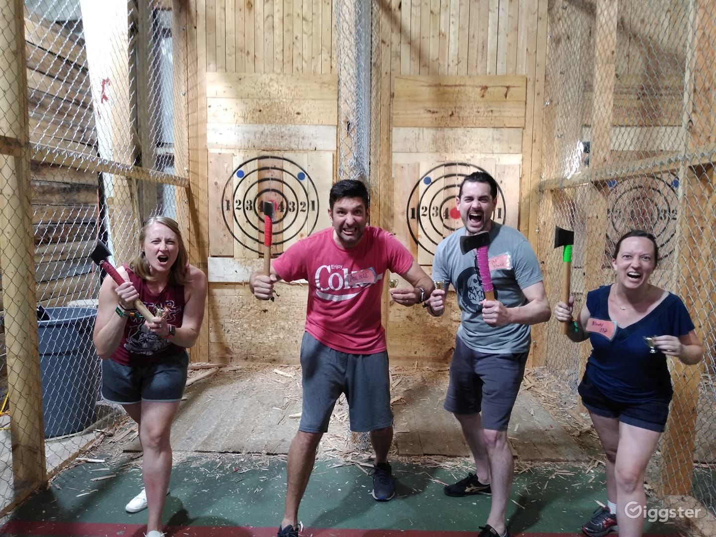 The Ultimate Axe Throwing Bar in Columbus Rent this location on Giggster