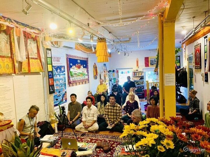 Public Rooms in Tibetan Meditation Center Rent this location on Giggster