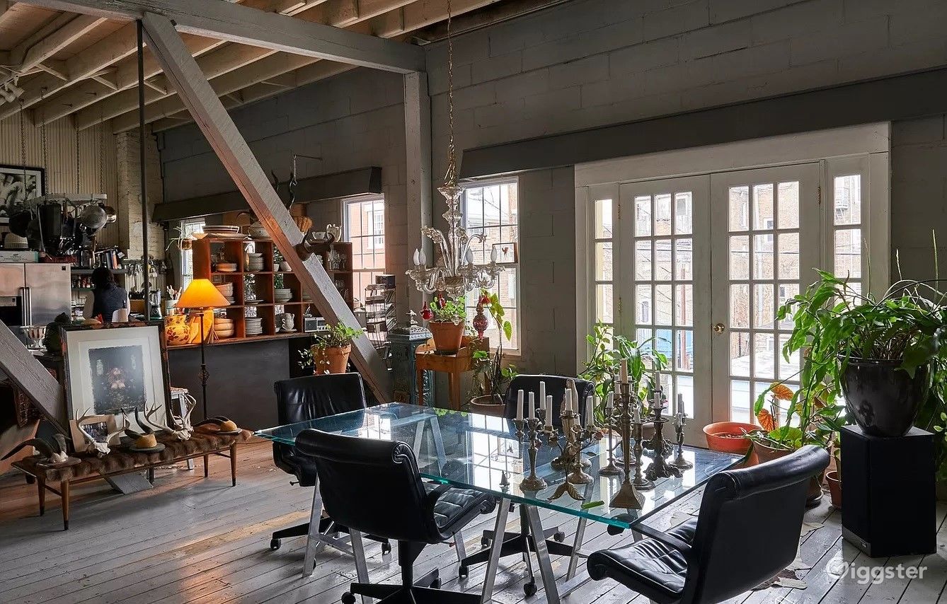 European stone loft carriage house Rent this location on Giggster