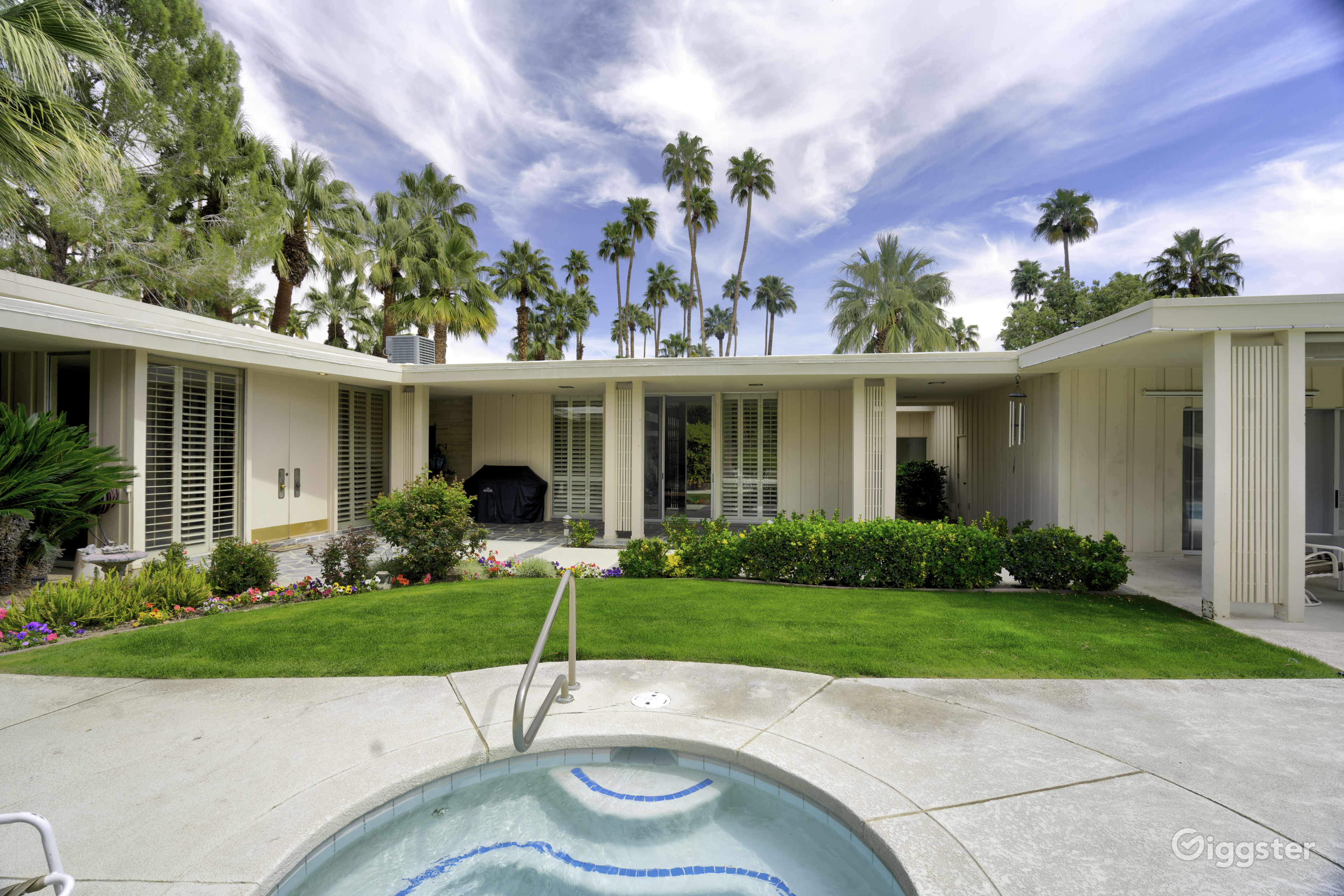 Art Deco Luxury Palm Springs Home | Rent this location on Giggster