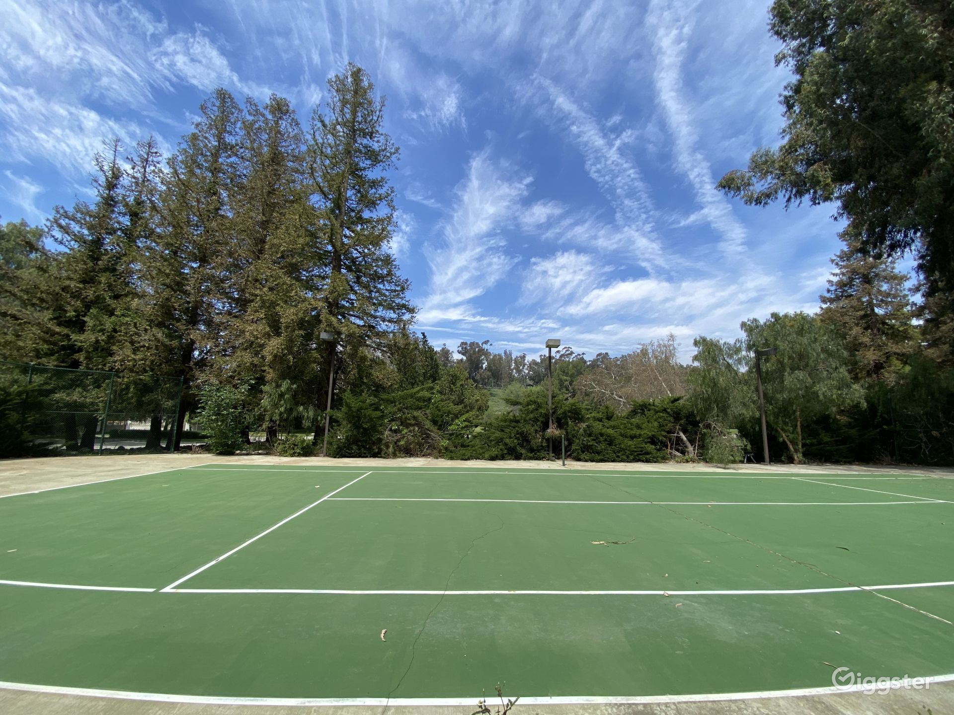 Tennis Court On Beautiful Private Ranch Rent this location on Giggster