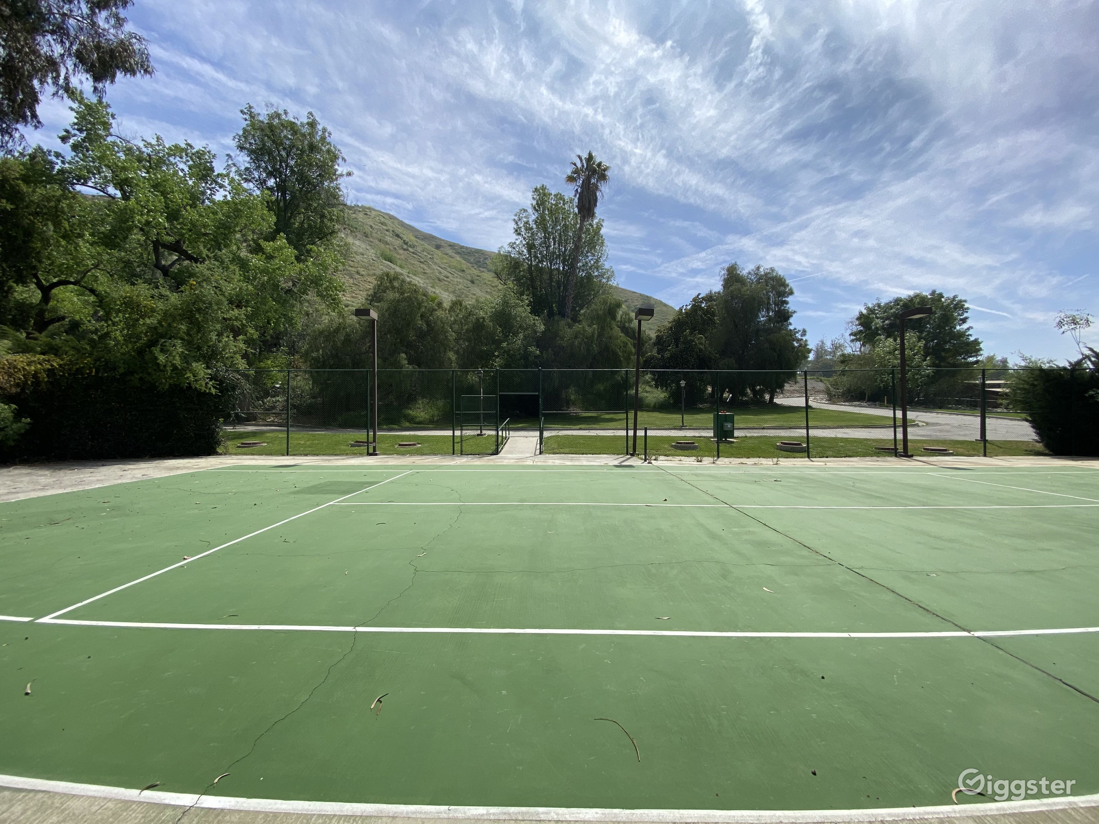 Tennis Court On Beautiful Private Ranch Rent this location on Giggster
