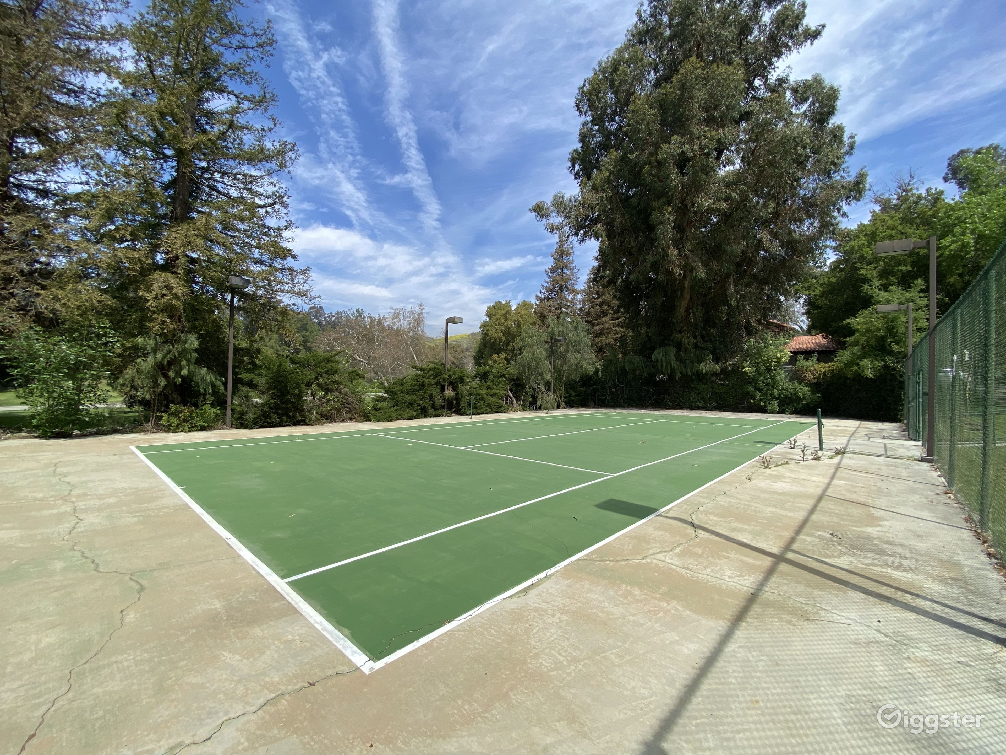 Tennis Court On Beautiful Private Ranch Rent this location on Giggster