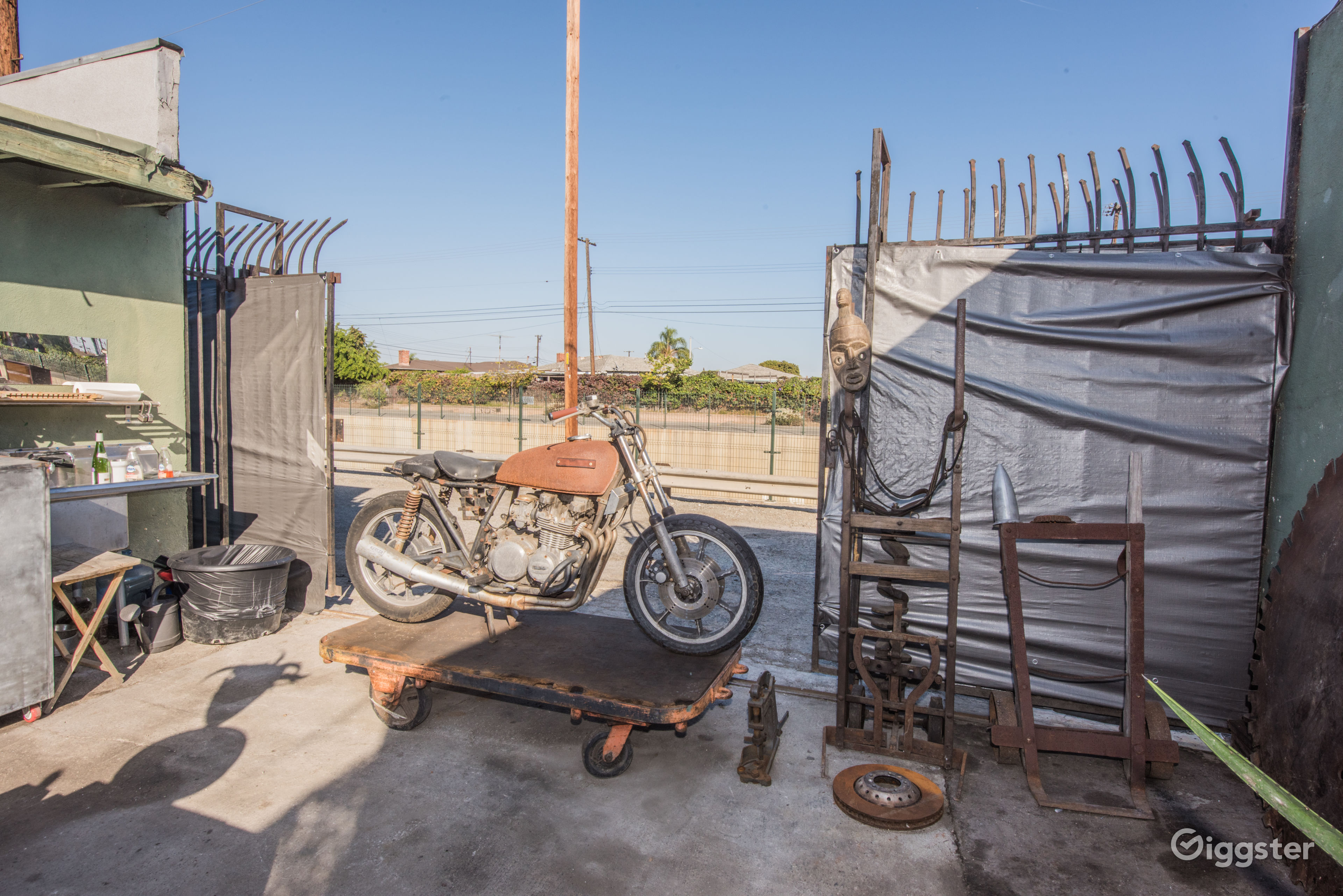 Mad Max Garage Rent this location on Giggster