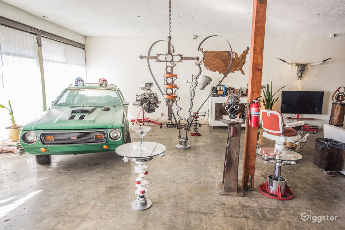 Mad Max Garage Rent this location on Giggster