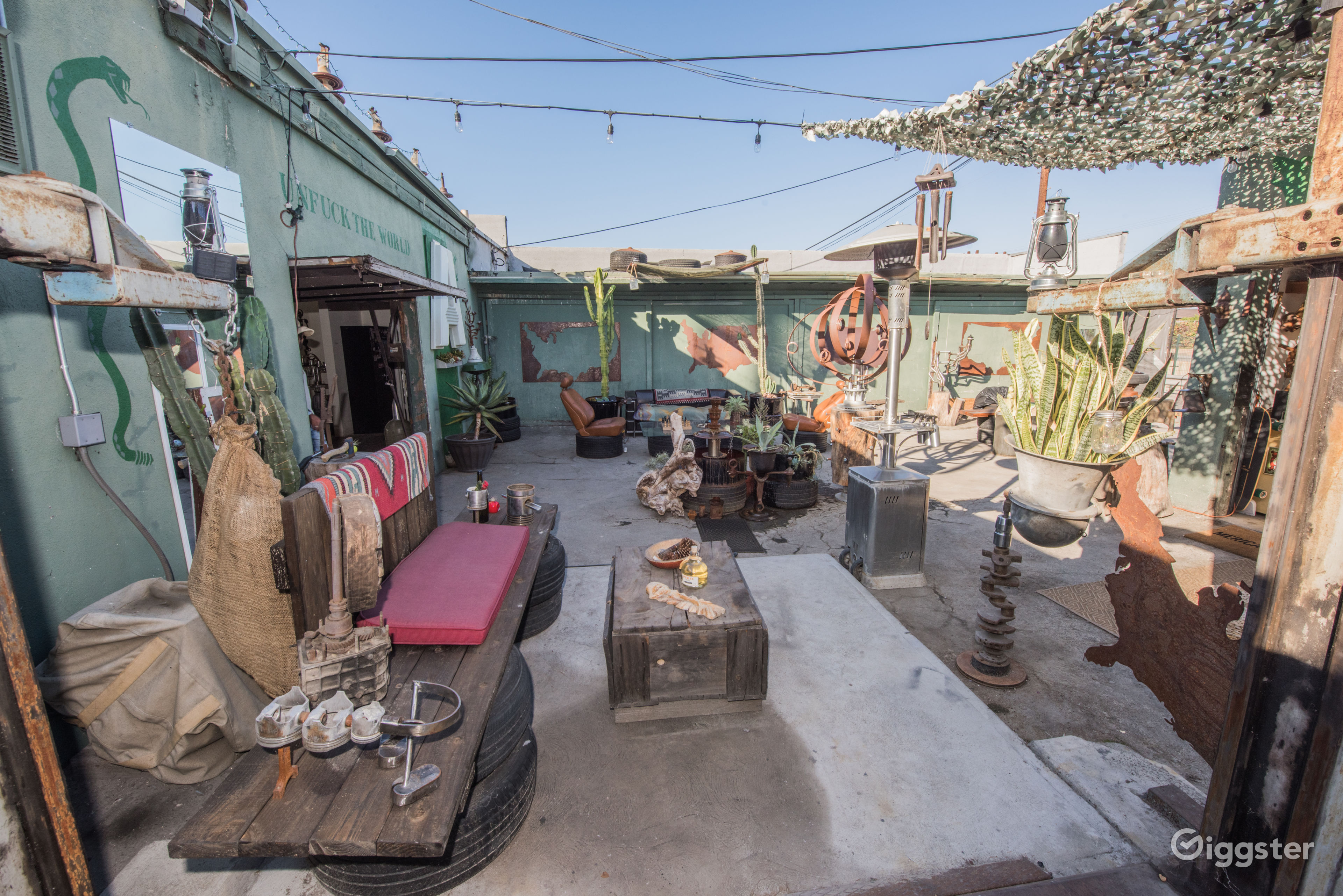 Mad Max Garage Rent this location on Giggster