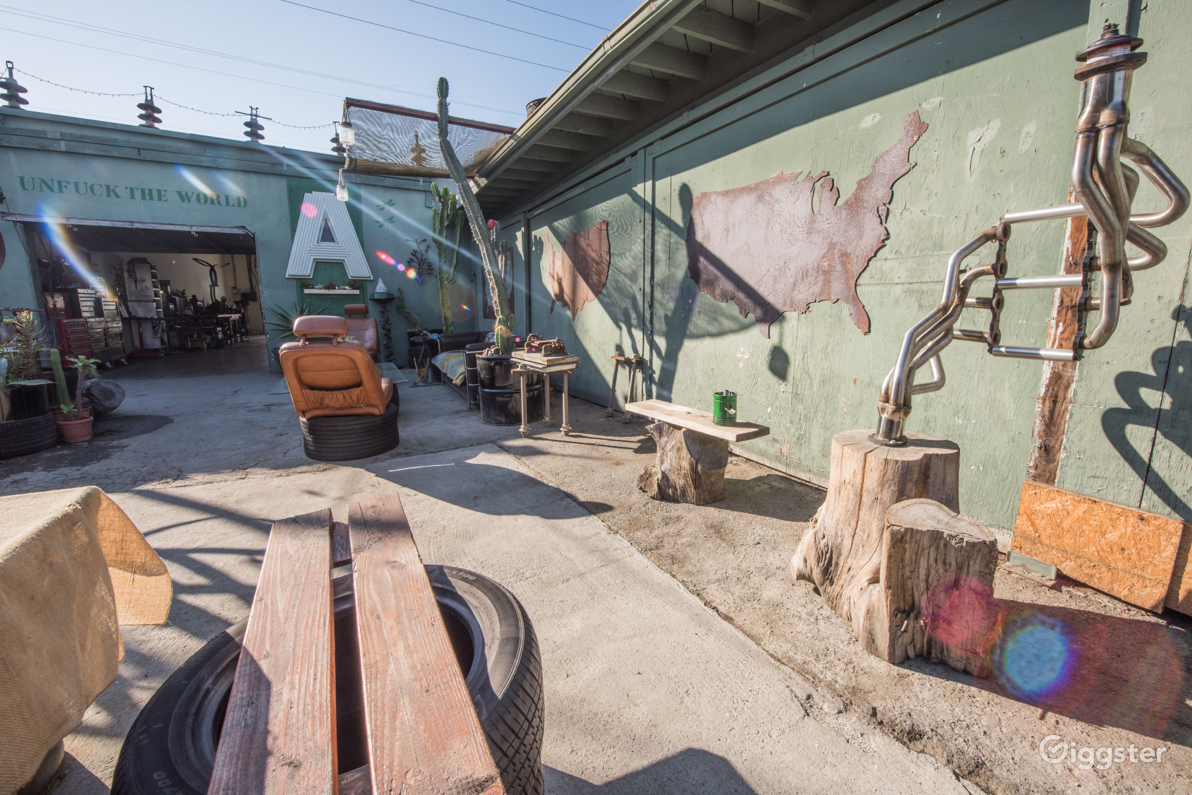 Mad Max Garage Rent this location on Giggster