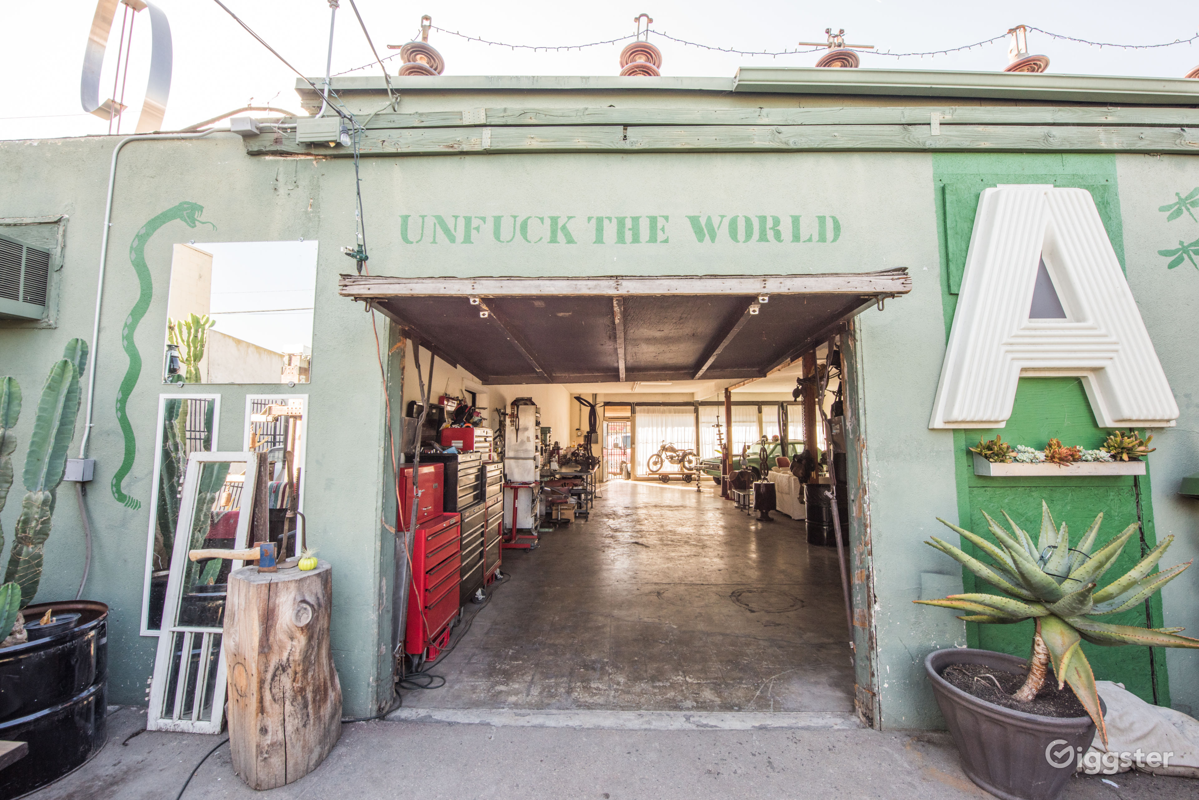 Mad Max Garage Rent this location on Giggster