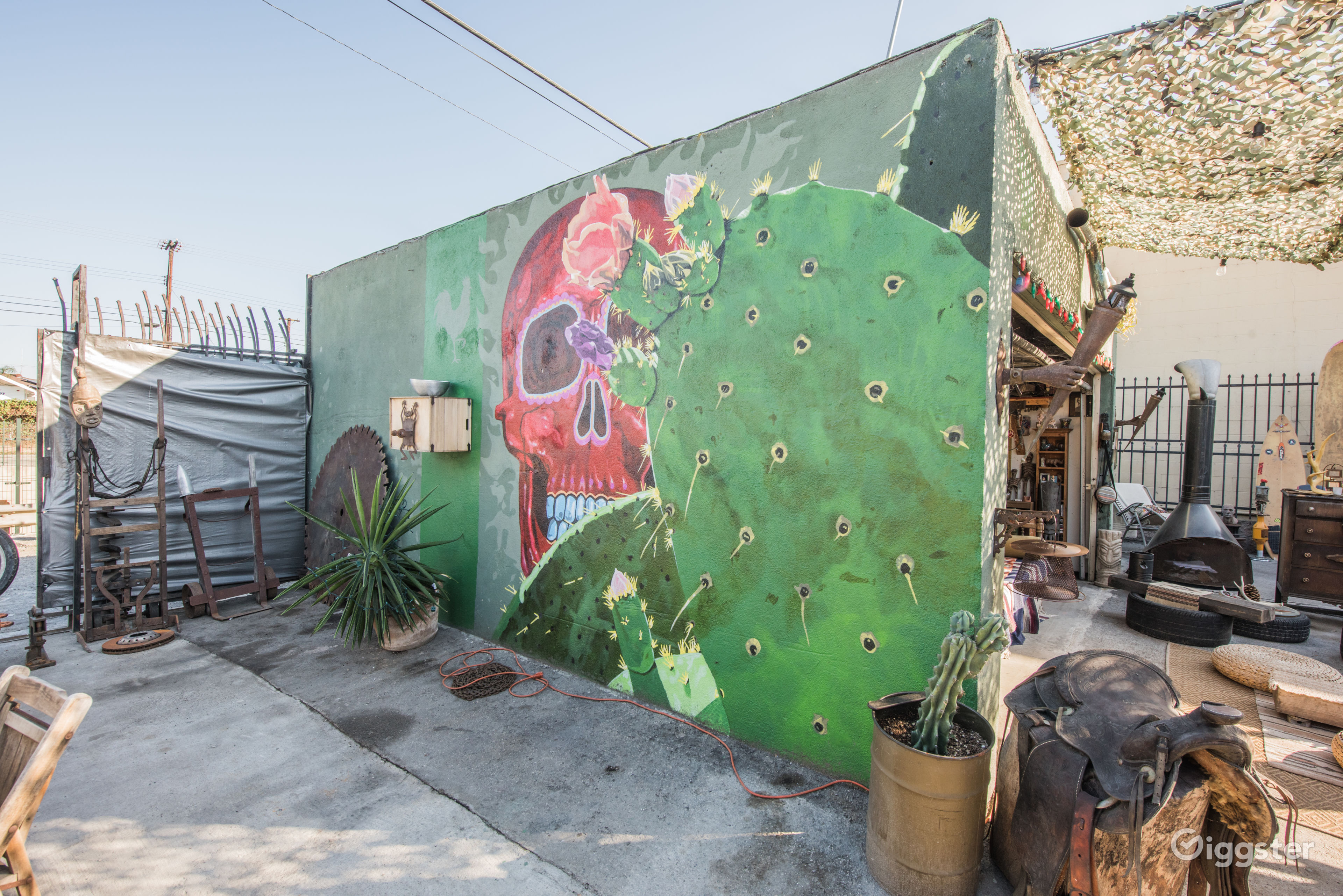 Mad Max Garage Rent this location on Giggster