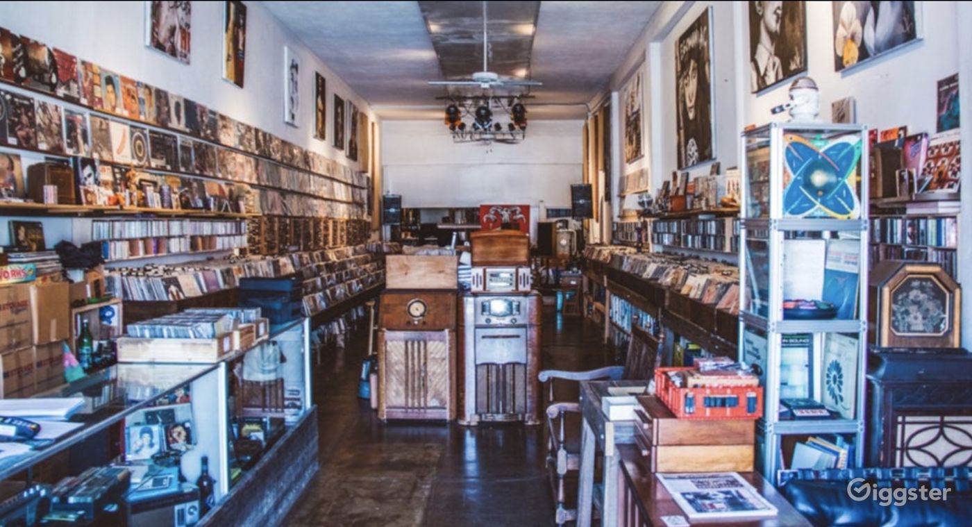 Vintage Vinyl Record Store in Mar Vista/Westside Rent this location